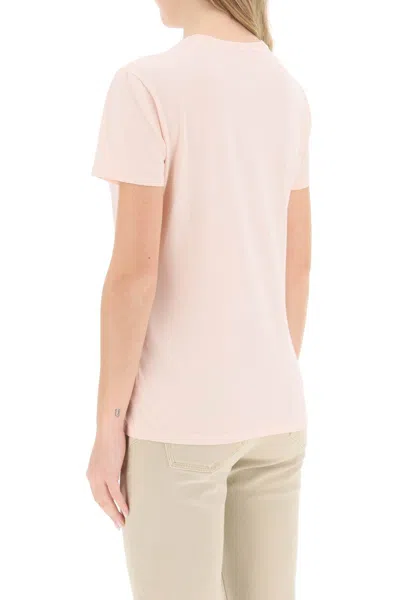 Shop Parajumpers 'box' Slim Fit Cotton T-shirt Women In Multicolor