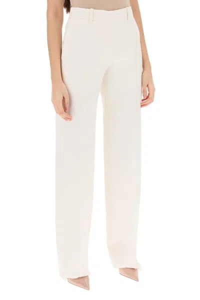 Shop Valentino Garavani Toile Iconographe Pants In Crepe Couture Women In Cream