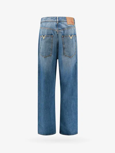 Shop Valentino Woman Jeans Woman Blue Jeans