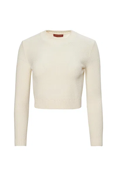 Shop Altuzarra 'pogo' Sweater In Ivory