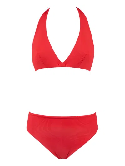Shop Fisico Bikini Clothing In Red