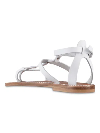 Shop Kjacques K.jacques Antioche Sandals Shoes In White