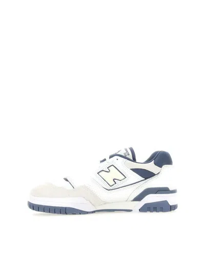 Shop New Balance Sneakers In White Blue