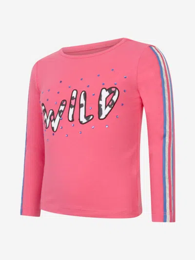 Shop A♥dee Girls Jersey Top 2 Yrs Pink
