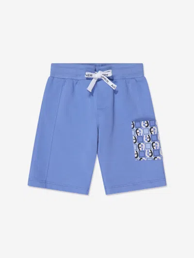 Shop Aigner Baby Boys Logo Shorts In Blue