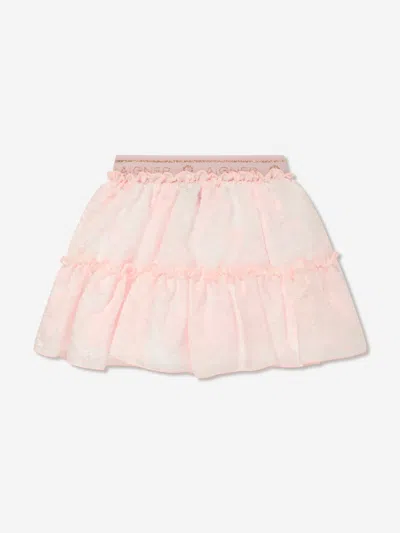 Shop Aigner Baby Girls Ruffle Skirt In Pink