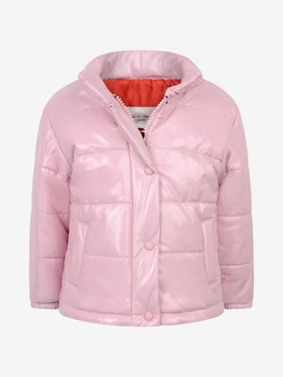 Shop Alberta Ferretti Junior Girls Padded Jacket 8 Yrs Pink