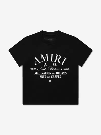 Shop Amiri Kids Arts District T-shirt In Black