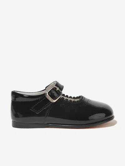 Shop Andanines Girls Mary Jane Shoes In Black