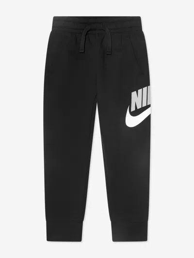 Shop Nike Boys Club Hbr Joggers In Black