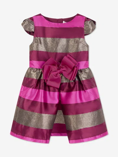 Shop Angel's Face Girls Desiree Striped Dress In Red