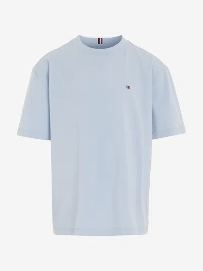 Shop Tommy Hilfiger Boys Essential T-shirt In Blue