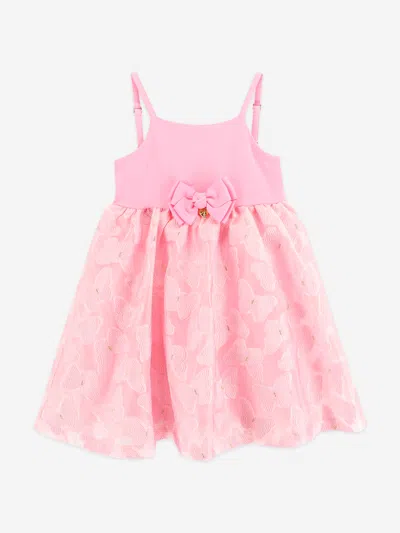 Shop Angel's Face Girls Apollo Butterfly Strappy Dress In Pink