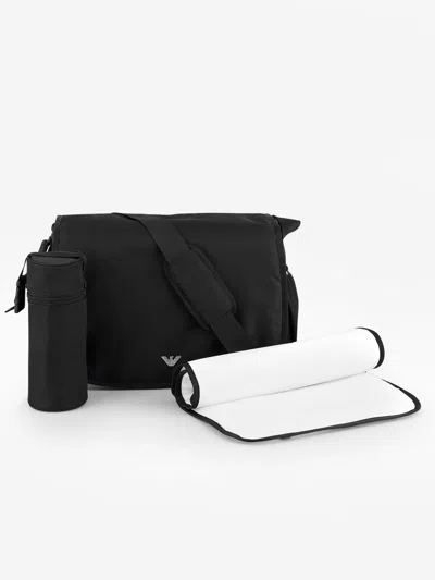 Shop Emporio Armani Baby Changing Bag (w:40cm) One Size Black