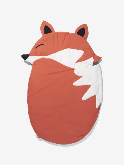 Shop Baby Bites Fox Sleeping Bag In Brown