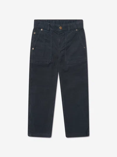 Shop Bonpoint Boys Malone Chino Trousers In Blue