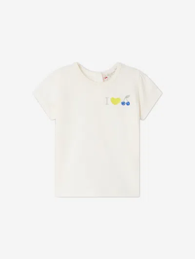 Shop Bonpoint Baby Girls Cira T-shirt In White