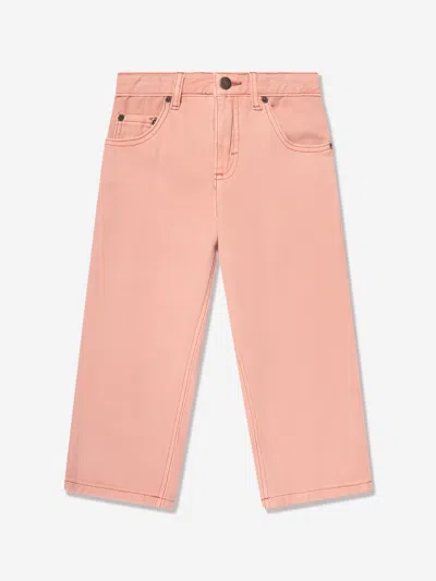Shop Molo Kids Regular Fit Jeans In Pink