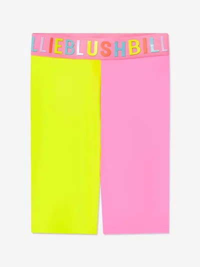 Shop Billieblush Girls Sports Shorts In Pink