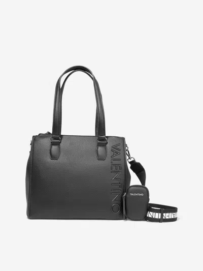 Shop Valentino Girls Soho Tote Bag In Black