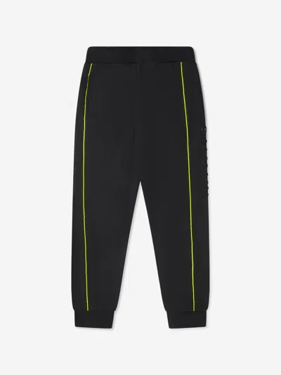 Shop Balmain Boys Branded Sweatpants 8 Yrs Black