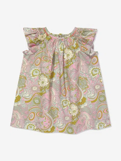 Shop Bonpoint Baby Girls Carmella Dress In Multicoloured