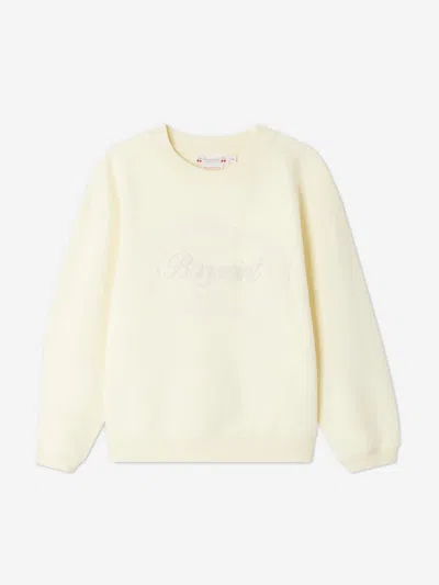 Shop Bonpoint Girls Tayla Sweatshirt In Yellow
