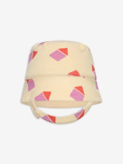 The Bonnie Mob Girls Beach Hut Sun Hat In Ivory