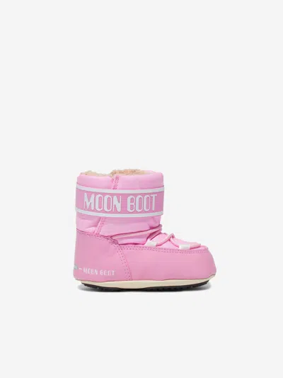 Shop Moon Boot Baby Girls Crib Boots Eu 19 - 20 Pink