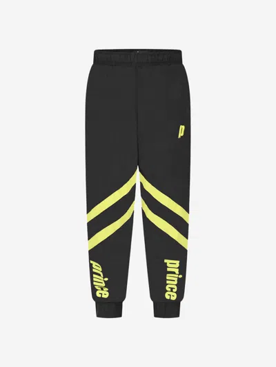 Prince Boys Baseline Windbreaker Pants 14 - 16 Yrs Black In Black