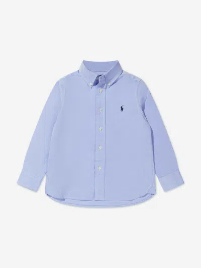 Polo Ralph Lauren Logo Shirt In Brown