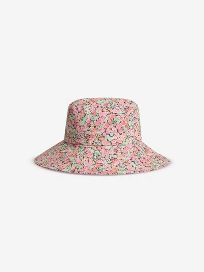 Shop Bonpoint Girls Faye Floral Hat In Multicoloured