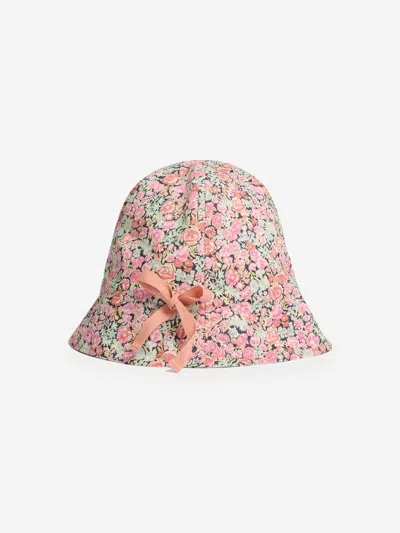 Shop Bonpoint Baby Girls Grigri Floral Hat In Multicoloured