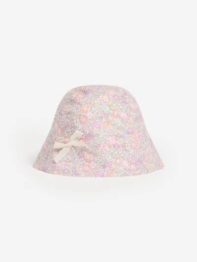 Shop Bonpoint Baby Girls Grigri Floral Hat In Multicoloured
