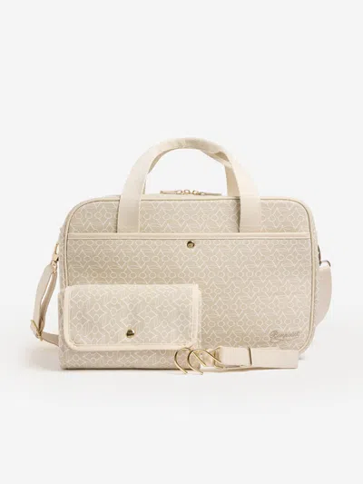 Shop Bonpoint Baby Changing Bag In Ivory