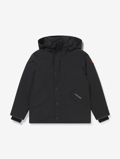 Canada Goose Kids Logan Down Parka S 7 - 8 Yrs Black In Black