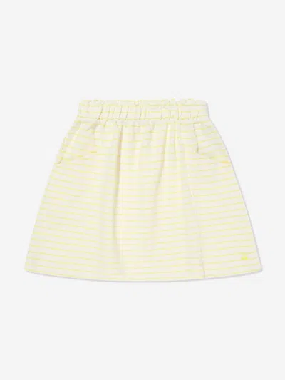 Shop Bonpoint Girls Felicitee Skirt In Yellow