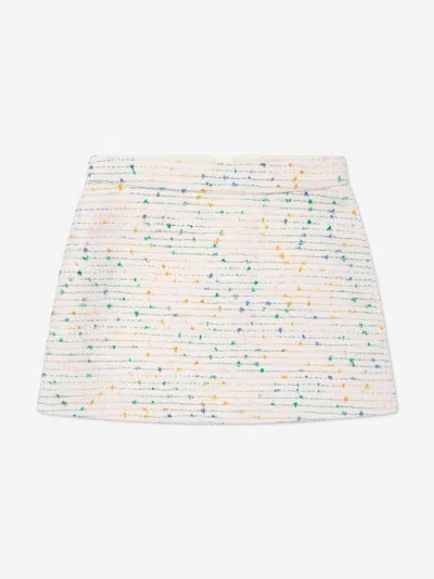 Bonpoint Tonka Tweed Mini Skirt In Multicoloured