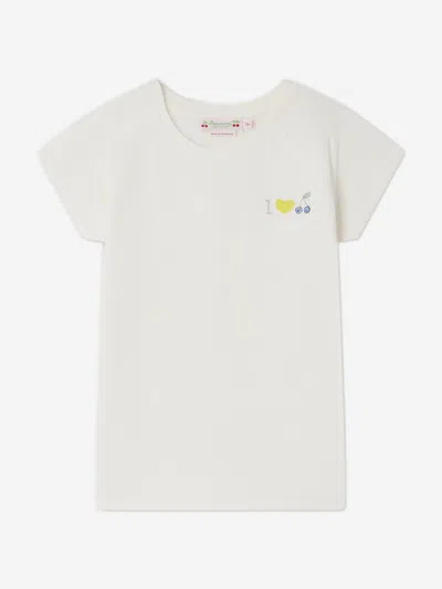 Shop Bonpoint Girls Asmae T-shirt In White