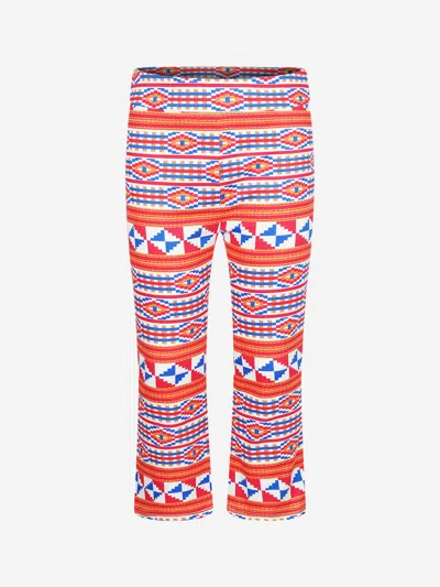 Shop Stella Jean Aztec Print Trousers In Multicoloured
