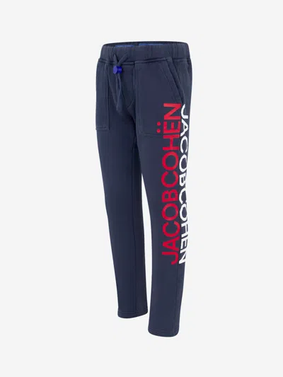 Jacob Cohen Boys Logo Joggers 8 Yrs Blue In Blue