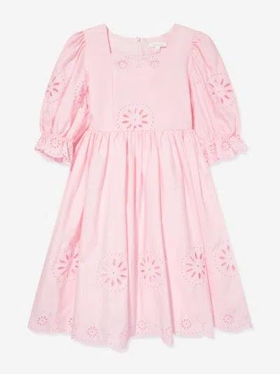Shop Patachou Girls Liberty Dress In Pink