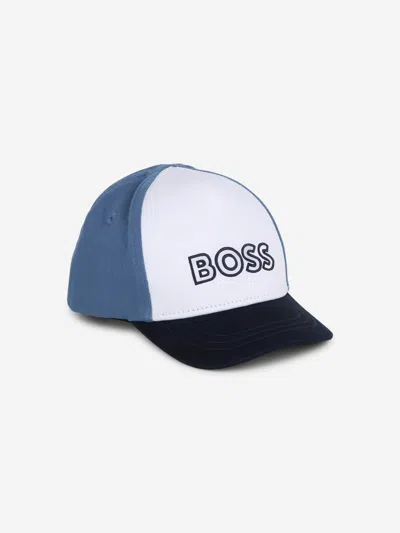 Shop Hugo Boss Baby Boys Logo Cap In White