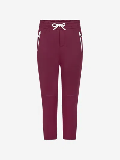 Shop Burberry Boys Joggers 8 Yrs Red