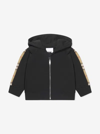 Shop Burberry Baby Boys Timmy Zip Up In Black