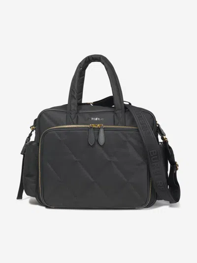 Shop Burberry Baby Tote Changing Bag In Black
