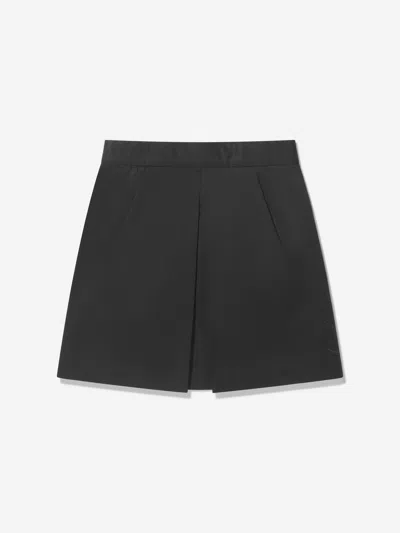 Shop Burberry Girls Myrtle Skirt In Black