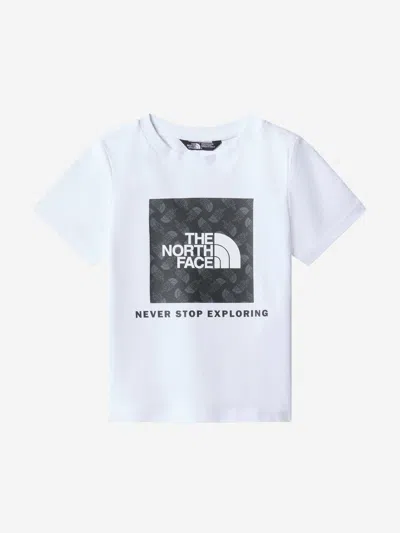 Shop The North Face Kids Lifestyle Graphic T-shirt In White
