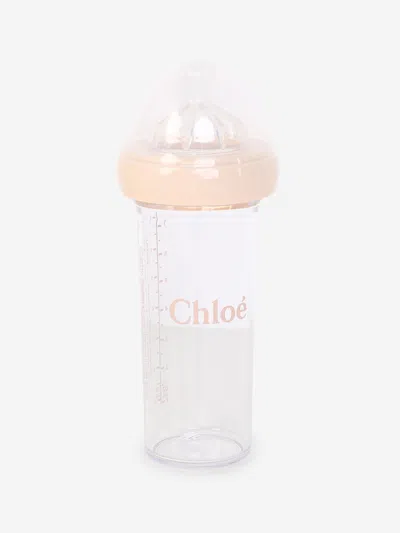 Shop Chloé Baby Girls Bottle With Bag (210ml) One Size Ivory