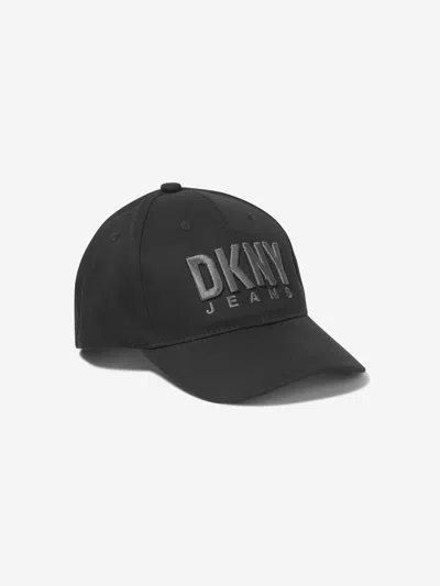 Shop Dkny Kids Logo Cap In Black